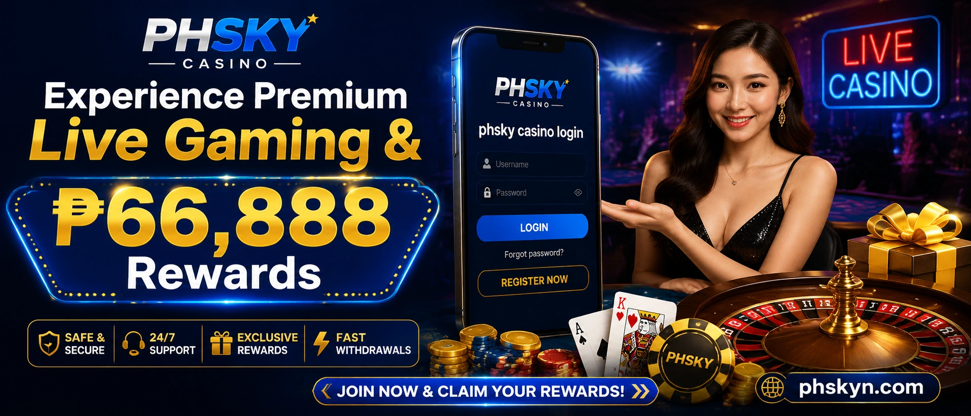 Live casino lobby preview 1