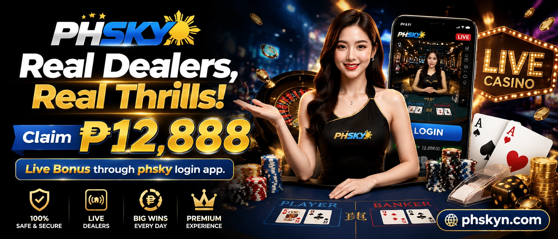 Live casino lobby preview 2